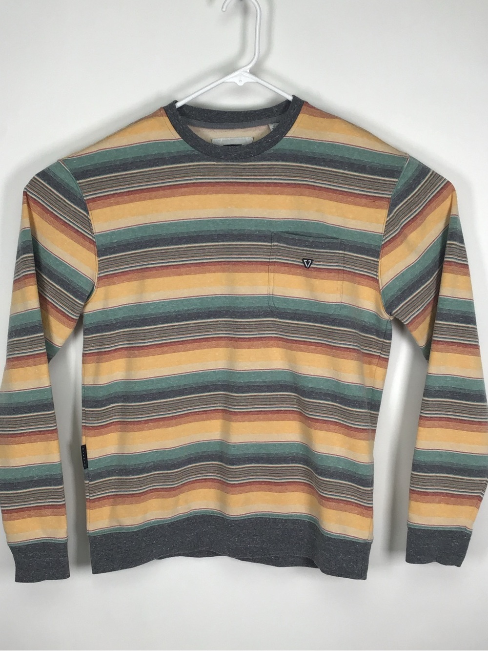 VISSLA men’s long sleeve crew neck sweatshirt large